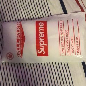 Supreme ballpark poncho